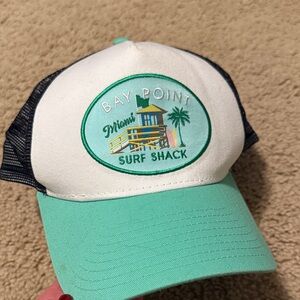 New Era Navy and White Trucker Hat